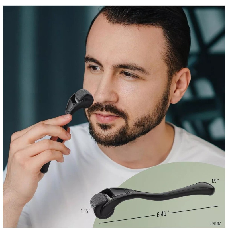 Lexi White Beauty Beard Derma Roller For Hair Loss Beard