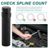 7 Spline Lug Nut Socket,Wheel Lock Key Removal Tool,Replacement for