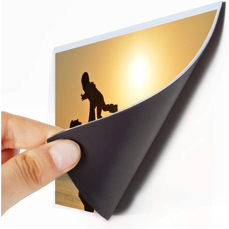 Mositear 10 Pack 4"x6" Premium Super Slim Magnetic Picture Pockets