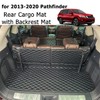 7DEEKEI Cargo Mat Compatible with 2013-2020 Nissan Pathfinder Trunk Mat