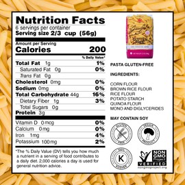 Garofalo - Premium Gluten-Free Casarecce Pasta, Italian Made, Corn, Rice, Potato & Quinoa Blend, Bronze-Drawn, Al Dente (2 pack)