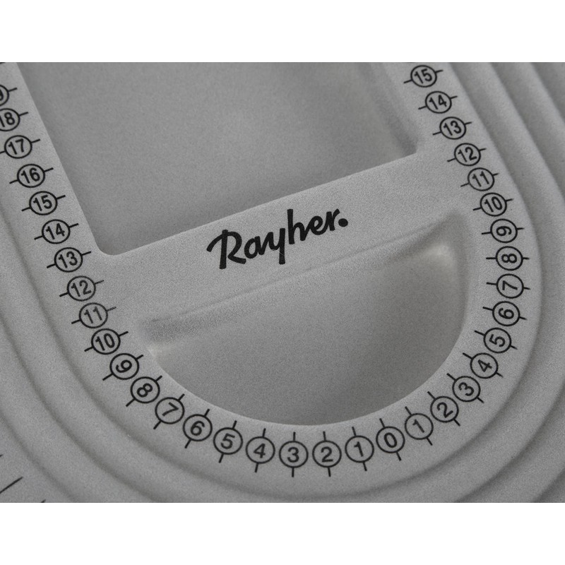 Rayher 8902900 - Piatto di design per perline, 23 x