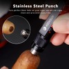 KEENSUN 6-in-1 Cigar Punch Pen ShapeTool Set Multitool with Cigar