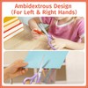 3-Pack 8.5" All Purpose Stainless Steel Scissors for Office Crafts
