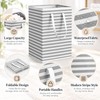 75L Foldable Laundry Basket for Clothes & Household Storage –