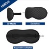 HIXO 3D Sleep Mask - Opaque Eye Mask with Memory