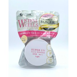 ELLE VIE(エルヴィ) Ｗ幹細胞 スーパーUVフェイスパウダー SPF30 ライト 15g