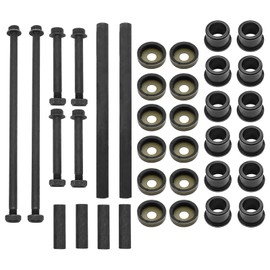 A Arm Bushing Cover Bolt Shaft Collar Kit for Yamaha Banshee 350 YFZ450 Raptor 700 250 125