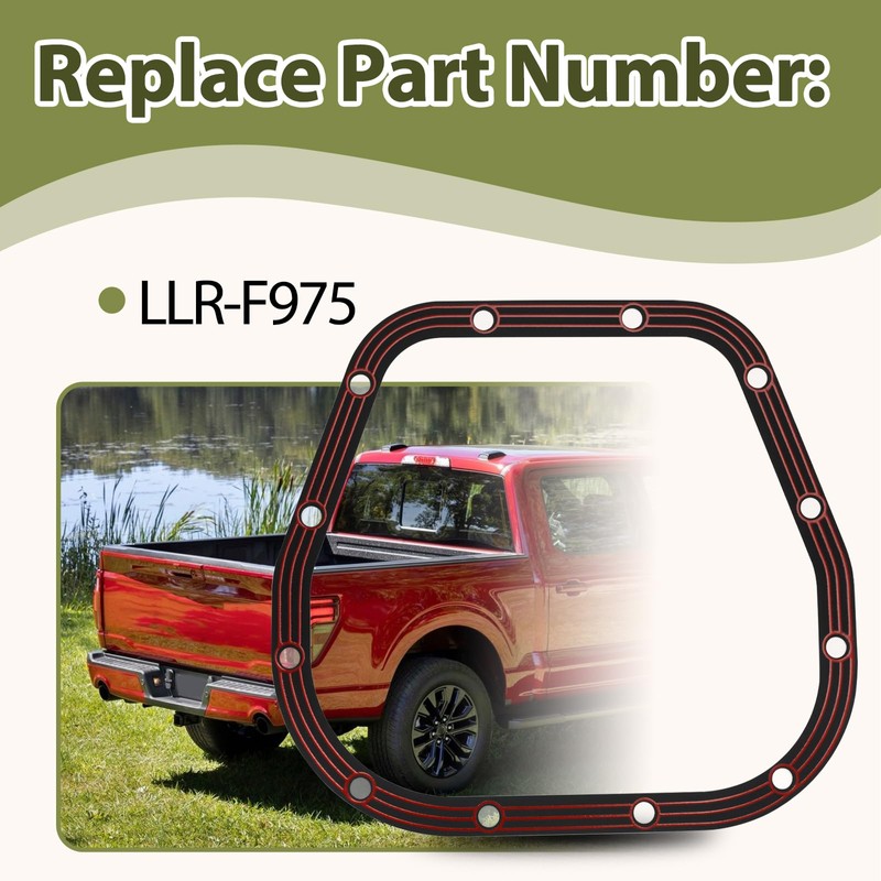 Differential Cover Gasket Compatible with 1997-2024 Ford F150 for 9.75"