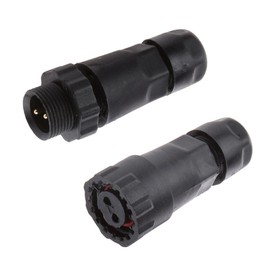 zalati Waterproof Connector 15A IP68 Aviation 2 Pin Male Female Adapter