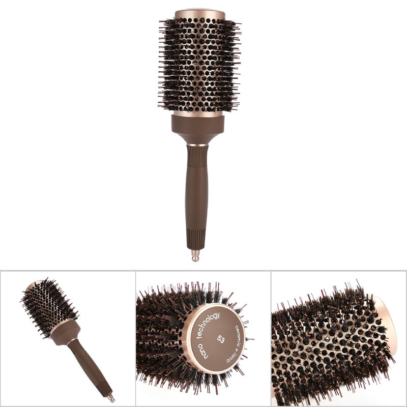High quality Anion Anti static Round Hair Comb Salon Styling