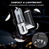 Car Vacuum Cleaner Cordless Foldable, 21000PA Mini Portable Handheld Vacuum,