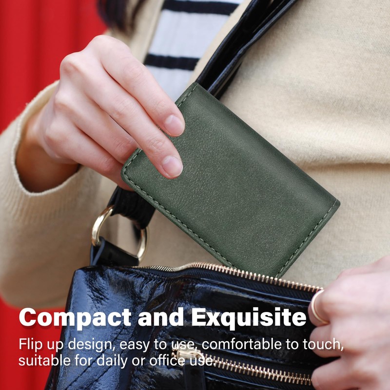 AI-DEE AI-DEE RFID Blocking Wallet - Minimalist Leather Business Credit