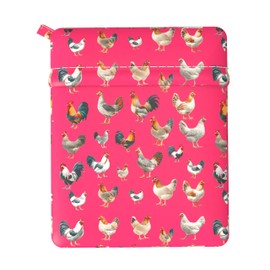 XANADU Baked Potato Microwave Bag - Reusable Potato Express Microwave Bag for Fluffy And Delicious Results (Globally-Chickens)