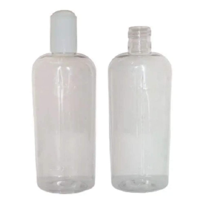 HOPEMOB 10 Piezas Envase Transparente Plástico 125ml Pet Oval C/tapa
