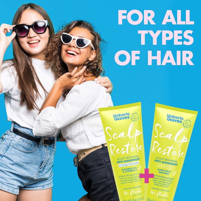 Umberto Giannini Scalp Restore Shampoo & Conditioner Duo, Vegan &