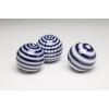 Zeckos AA Importing 59876 Blue and White Porcelain Balls -