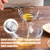 Amfrpar Pack of 2 Egg Separators, Egg Yolk Separator, Stainless
