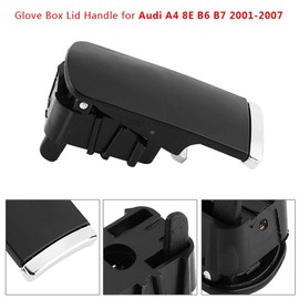 Bediffer Car Glove Box Lid, Glove Box Lid Handle, Left Hand Drive Glove Box Lid Handle Puller 8E B6 B7 2001 2007