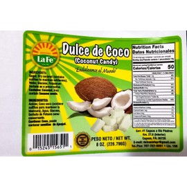 Coconut Candy (Dulce De Coco) By Fabrica De Dulces La Fe