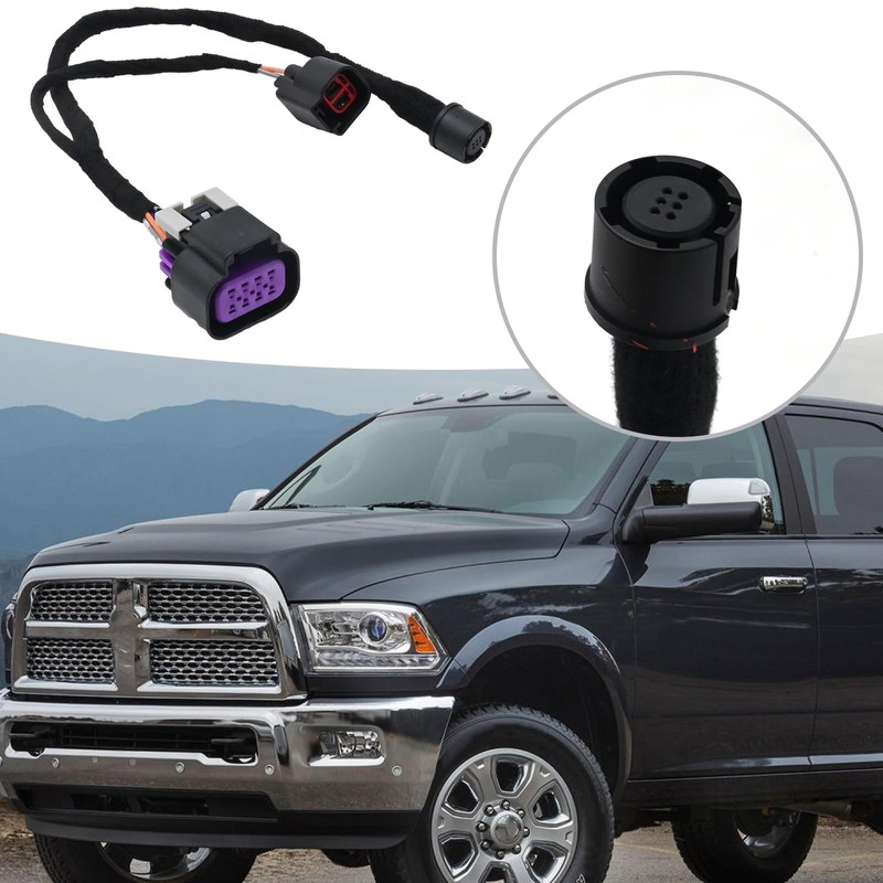 Vkinman 68189124AC Rear View Backup Park Camera Wiring Harness, Replacement