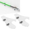 Lightsaber Wall Mounted Rack Transparent Lightsaber Wall Mount Display Stand