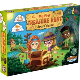 Jumping High Fives My First Treasure Hunt Board Game - Cooperative Island Explorer Game for Kids Ages 4 and Up, an Exciting Buried Treasure Adventure Perfect for Family Time