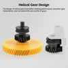 UniTak3D Upgraded Extruder Helical Gear for Bambu Lab P1P/P1S/X1E/X1C 3D