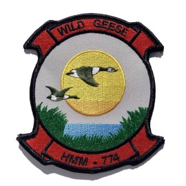 HMM-774 Wild Geese Patch – Sew on