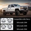 Yangday Leather Steering Wheel Cover for Chevy Silverado 1500 2500
