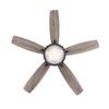Westinghouse 7307300 Oyster Bay, Vintage-Style Dimmable LED Ceiling Fan with