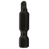 Drill America INSTW-2 Triwing Power Bit, 1/4"HX #132TW02, #2