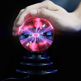 FBEST Plasma Ball, USB, Science Toy, Magic Thunder Ball, Touch-sensitive Light, Electrical Inner Discharge, Decorative, Children’s Gift