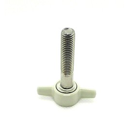 5/16" Thumb Screw T Bolts Gray Butterfly Clamping Knob Multiple Sizes Stainless (Screw Size: 3/4", Pack Size: 4 Bolts)