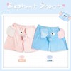 Unisex Cartoon Elephant Shorts Cute Animal Pants Big Nose and
