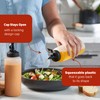 6 Pack Condiment Squeeze Bottles - 8 Oz Squirt Bottles