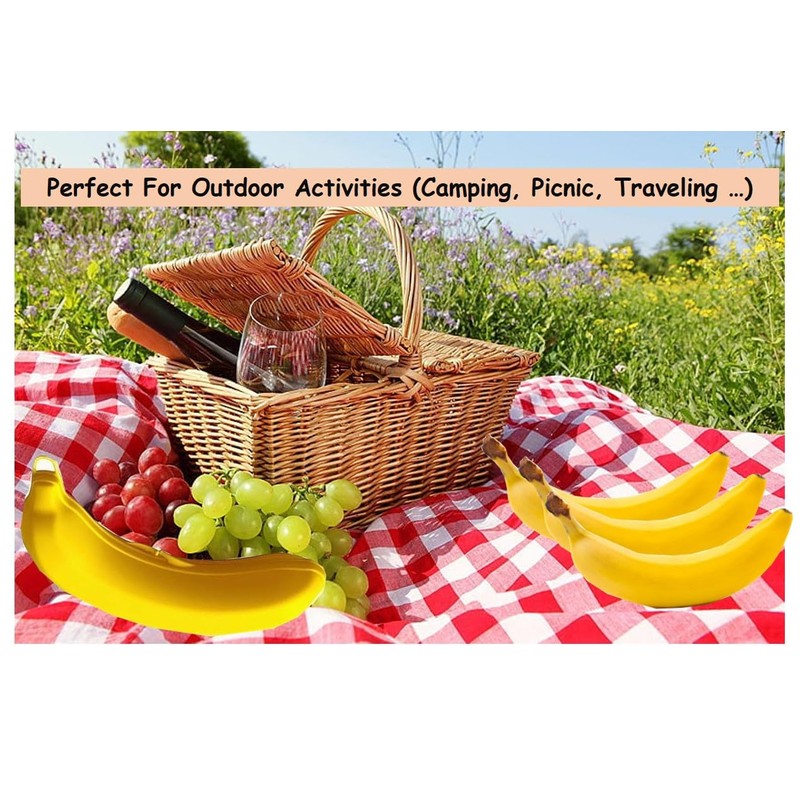 Banana Keeper On The Go Outdoor Travel Case BPA-Free Fruit