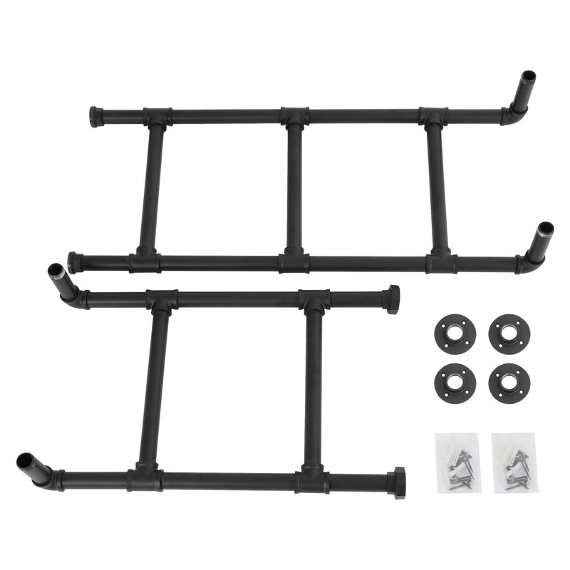 Wall/Floor-Mounted Bunk Bed Ladder, Basement Window Well Egress Ladder, Metal