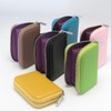HAKATA NO MORI LEATHER Genuine Leather Credit Card Case, Magnetic