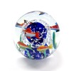 Keystone Glass Art Paperweight Tropical Fish Ball Fish IN010603