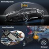 3 Channel Mirror Dash Camera for Cars, 10" Triple Rear