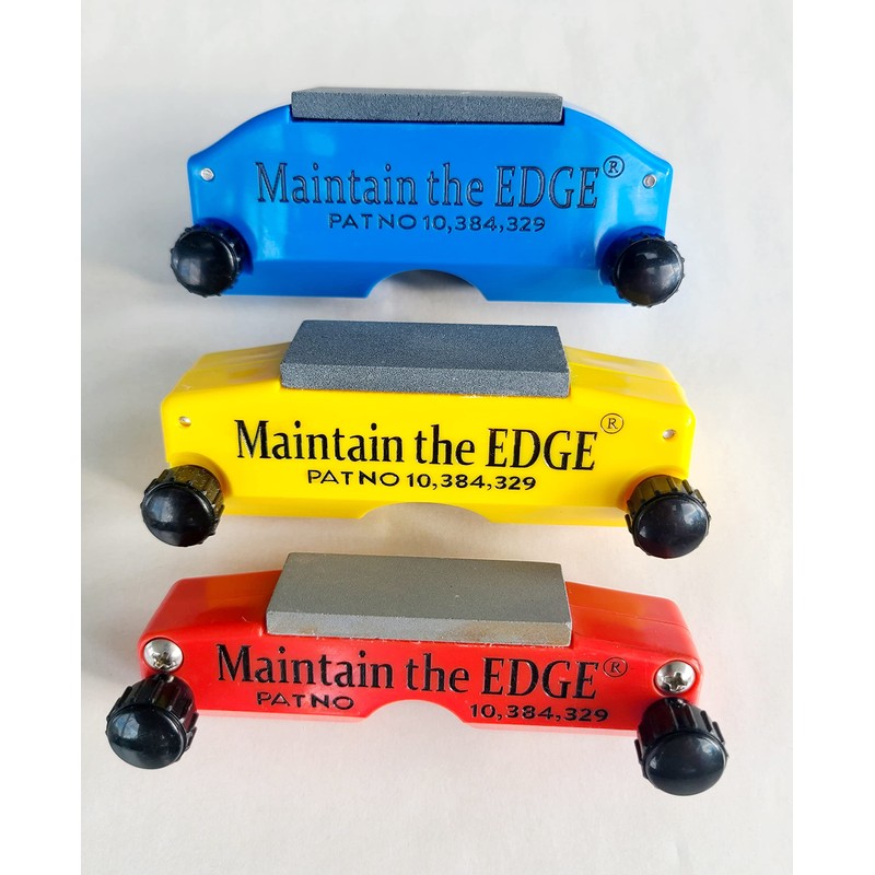 Maintain the Edge Handheld Hockey Ice Skate Sharpener (3/8" Radius