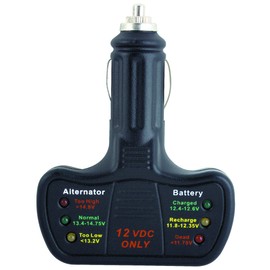 12V Battery/Alternator Tester from TNM