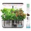 iDOO Hydroponics Growing System Kit 12 Pods, Gardening Gifts for