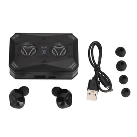 Mini Wireless Earbuds Bluetooth 5.3 Lightweight Earphones with Breathing Light Charging Case Noise Cancelling 32.8ft Transmission Range