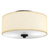 Lodstob 2-Light Flush Mount Ceiling Light Fixture, 12” Modern Close
