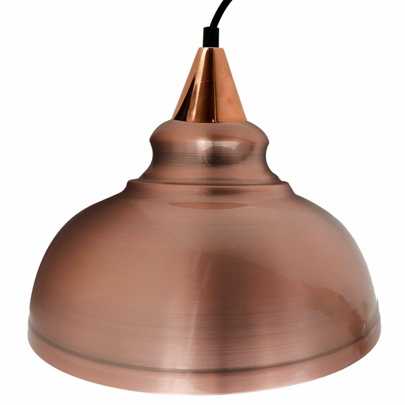 Copper Metal Ceiling Lamp Shade - Easy Fit Light Pendant
