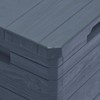 vidaXL Anthracite Patio Storage Box - Durable, Weather-Resistant Outdoor Storage