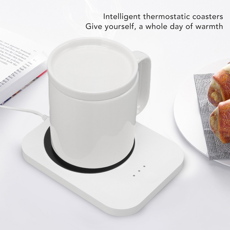 Smart Mug Warmer 3 Gears Control USB Powered Heating Coaster