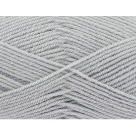 King Cole Big Value Baby Knitting Yarn DK 1711 Silver - per 100 gram ball